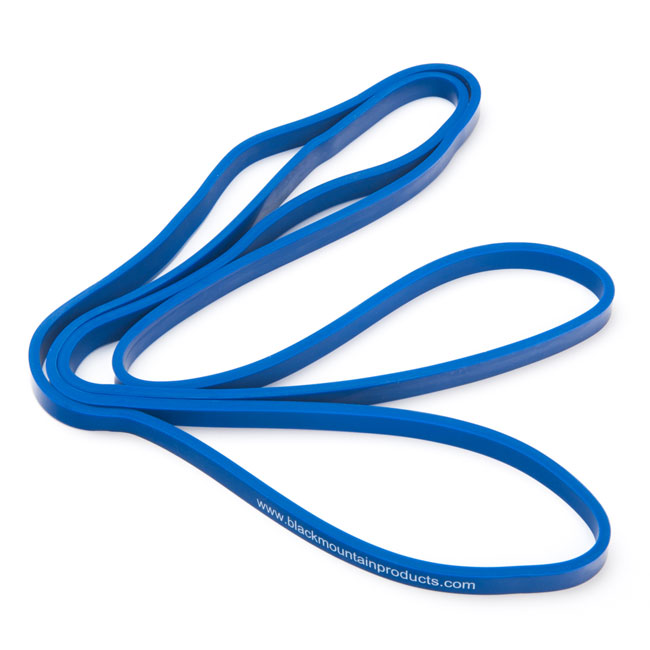 Diplomatieke kwesties in het geheim Ellende 1/2" Blue Strength Loop Resistance Band - Assisted Pull Up Band - Black  Mountain Products