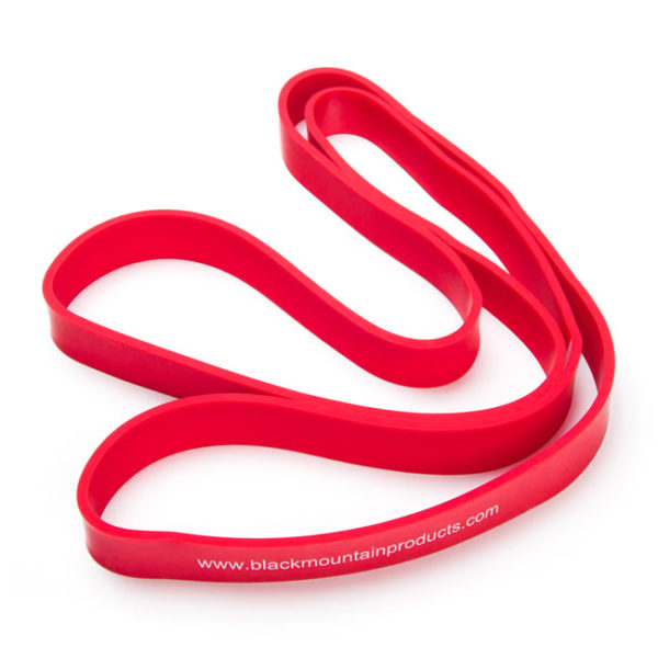1" Red Strength Loop Resistance Band - Assisted Pull Up Band