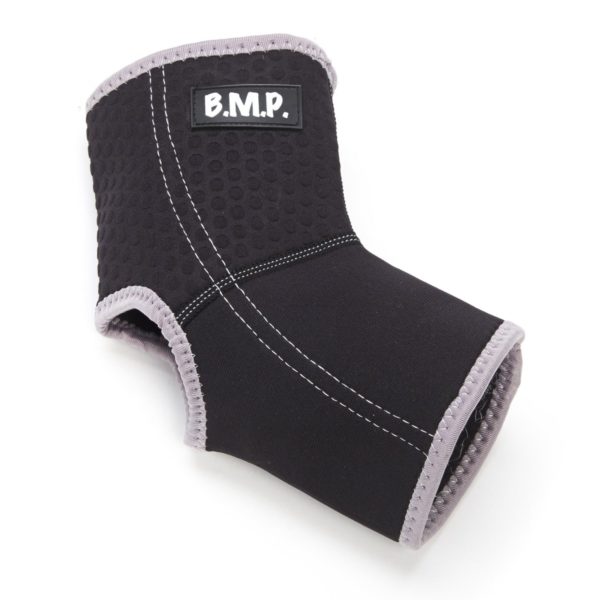 Lightweight and Breathable Neoprene Black Ankle Brace / Compression Sleeve