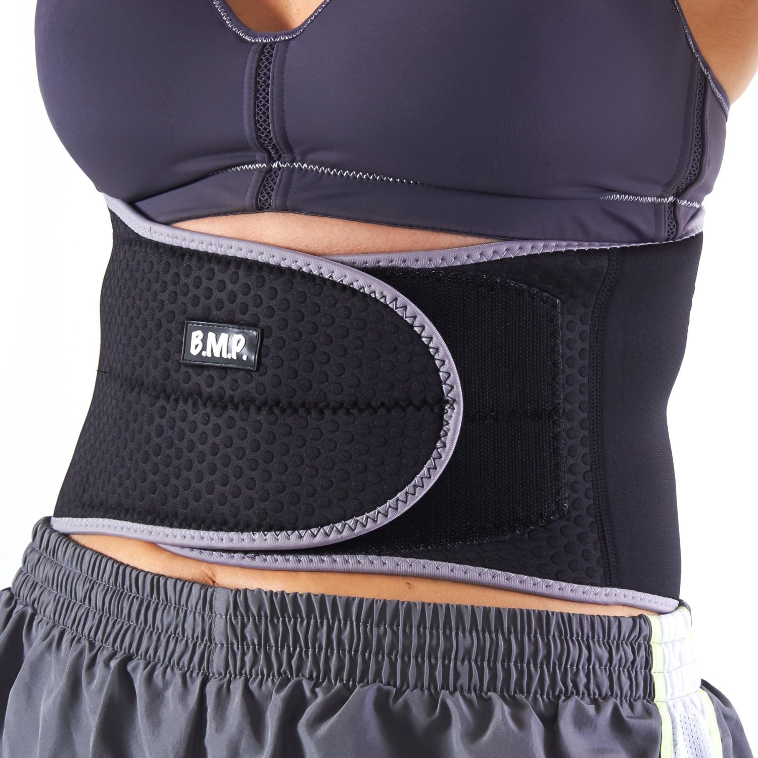Breathable Lower Back Brace | Lumbar Support Corset | BLACK