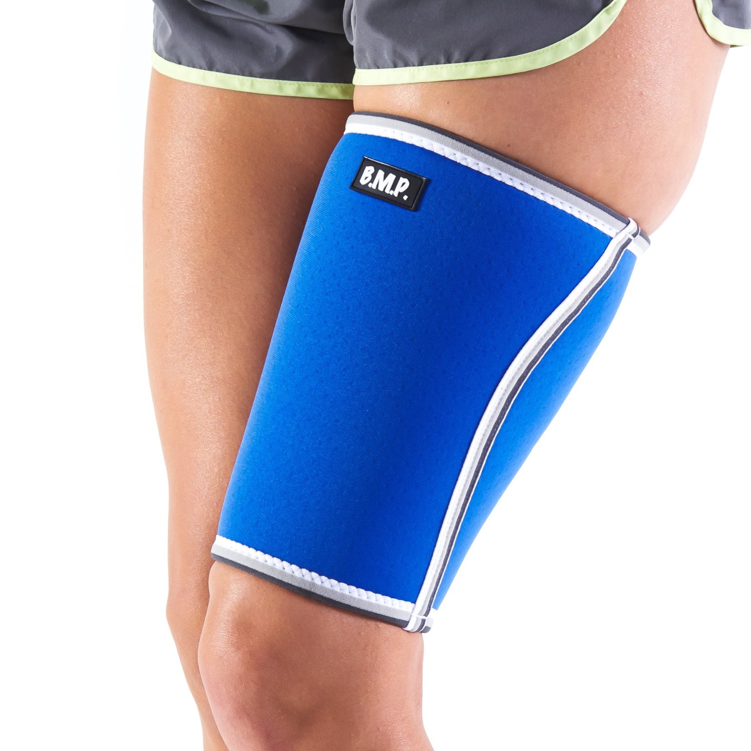 Thigh Brace With Silicone Insert For Dampening Relief