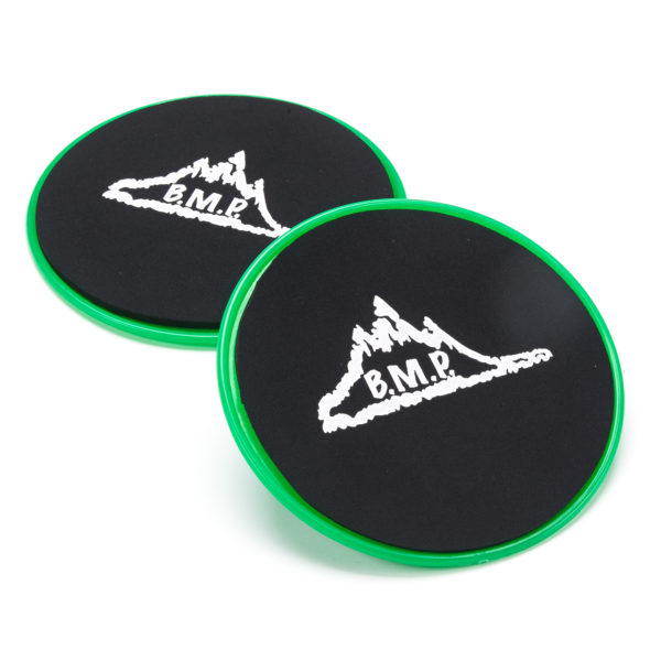 EZONEDEAL 2Pc Core Non Slip Exercise Sliders Gliding Discs for Working Out  On Carpet Wood And Floor To Sculpt Your Core Black