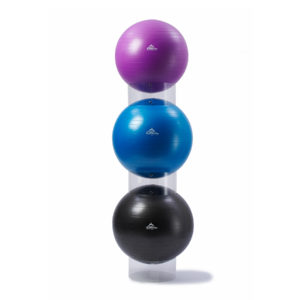 2000lbs Static Strength Exercise Stability Ball With Pump Black 65cm for sale online 